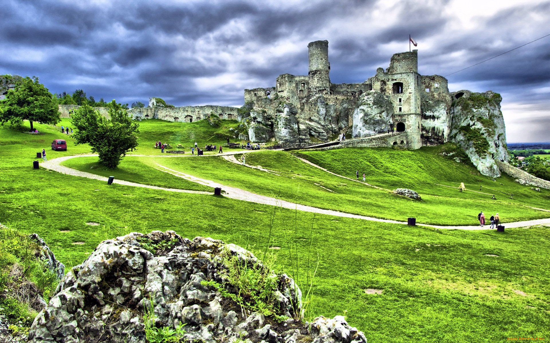 ogrodzieniec castle, ,  , ogrodzieniec, castle